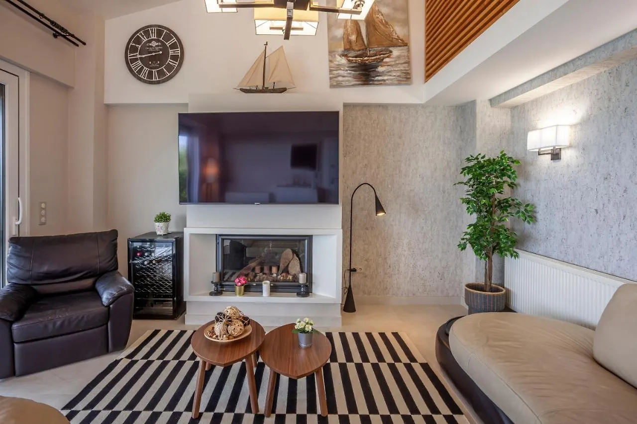 Seafront Luxury Villa Almyra, Chalkidiki Polychrono