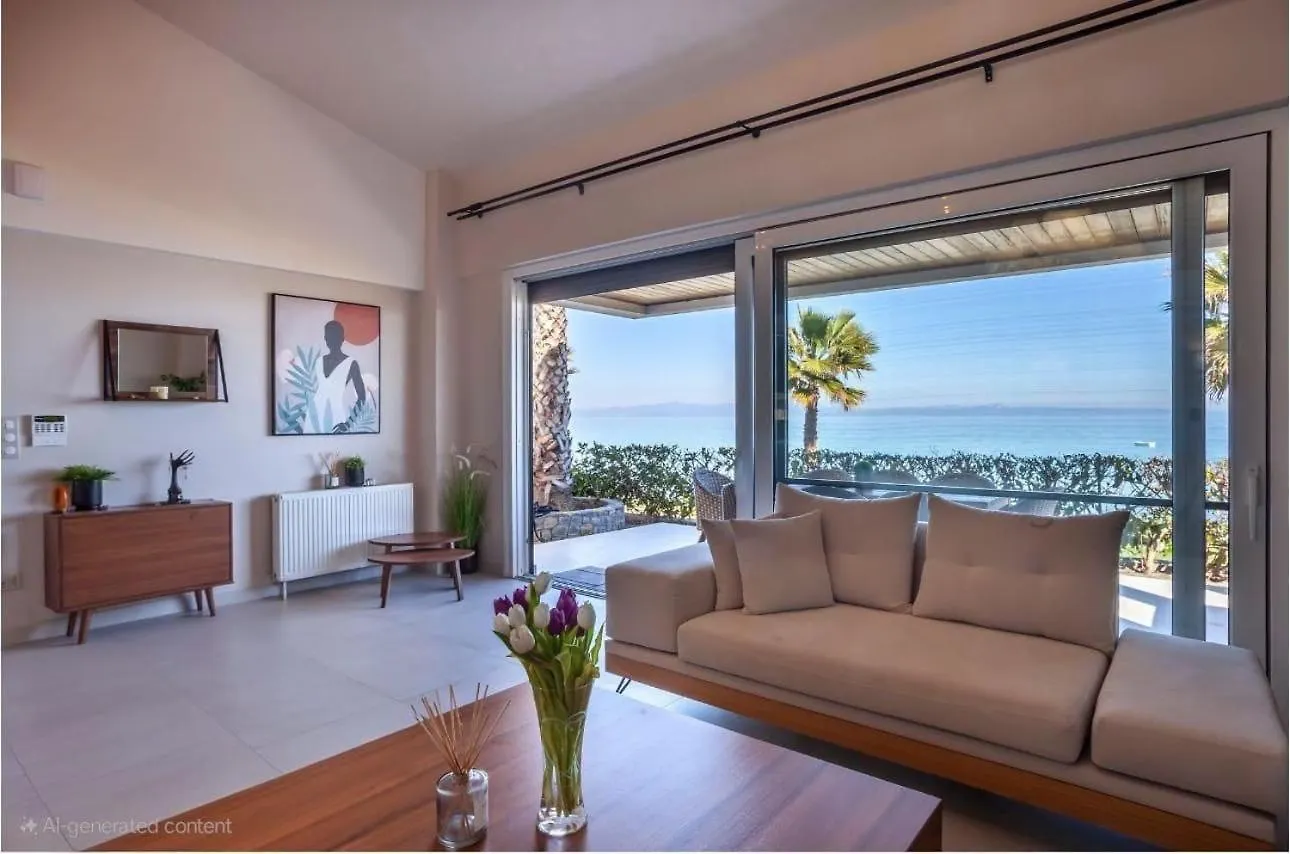 Seafront Luxury Villa Almyra, Chalkidiki Polychrono