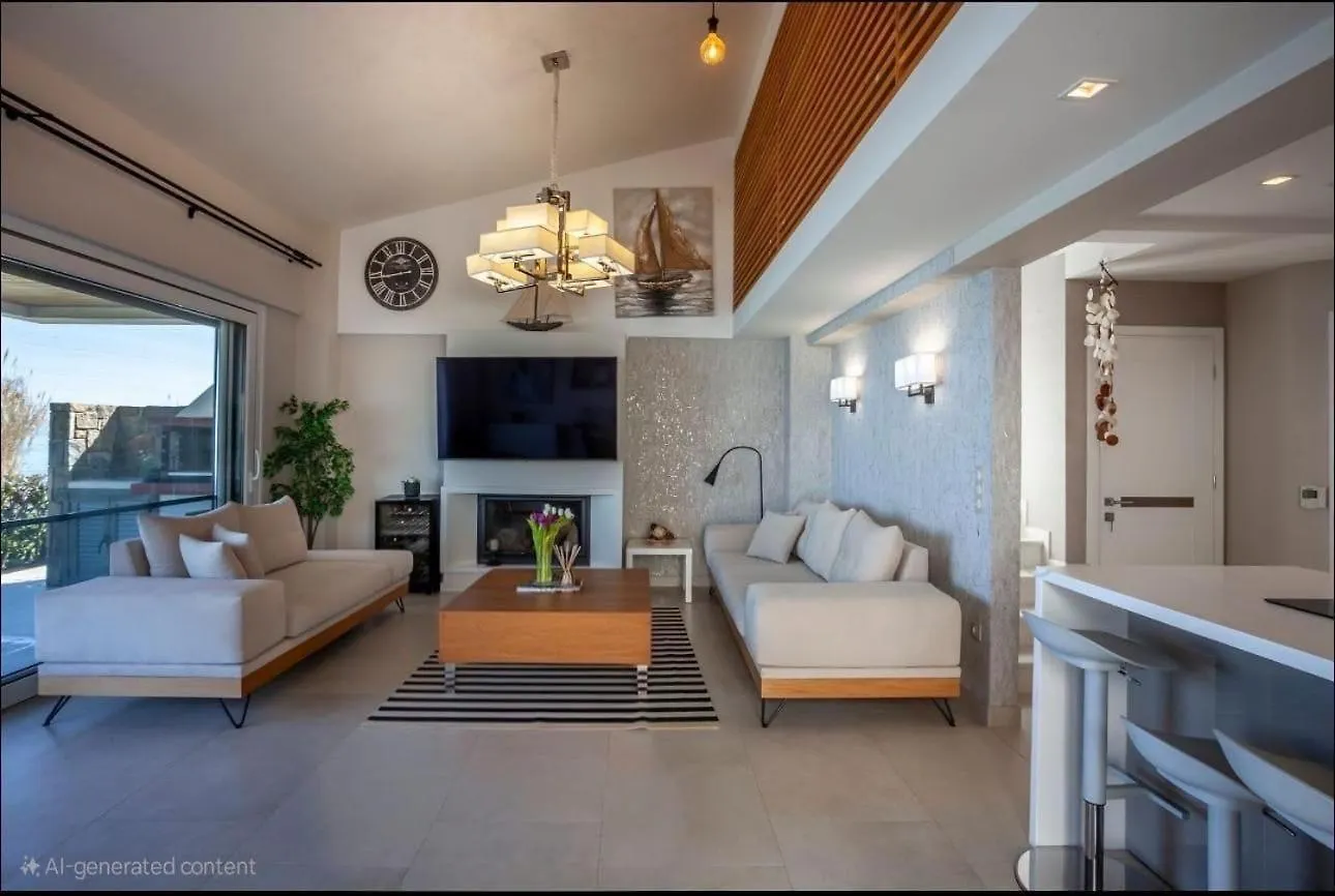 Seafront Luxury Villa Almyra, Chalkidiki Polychrono