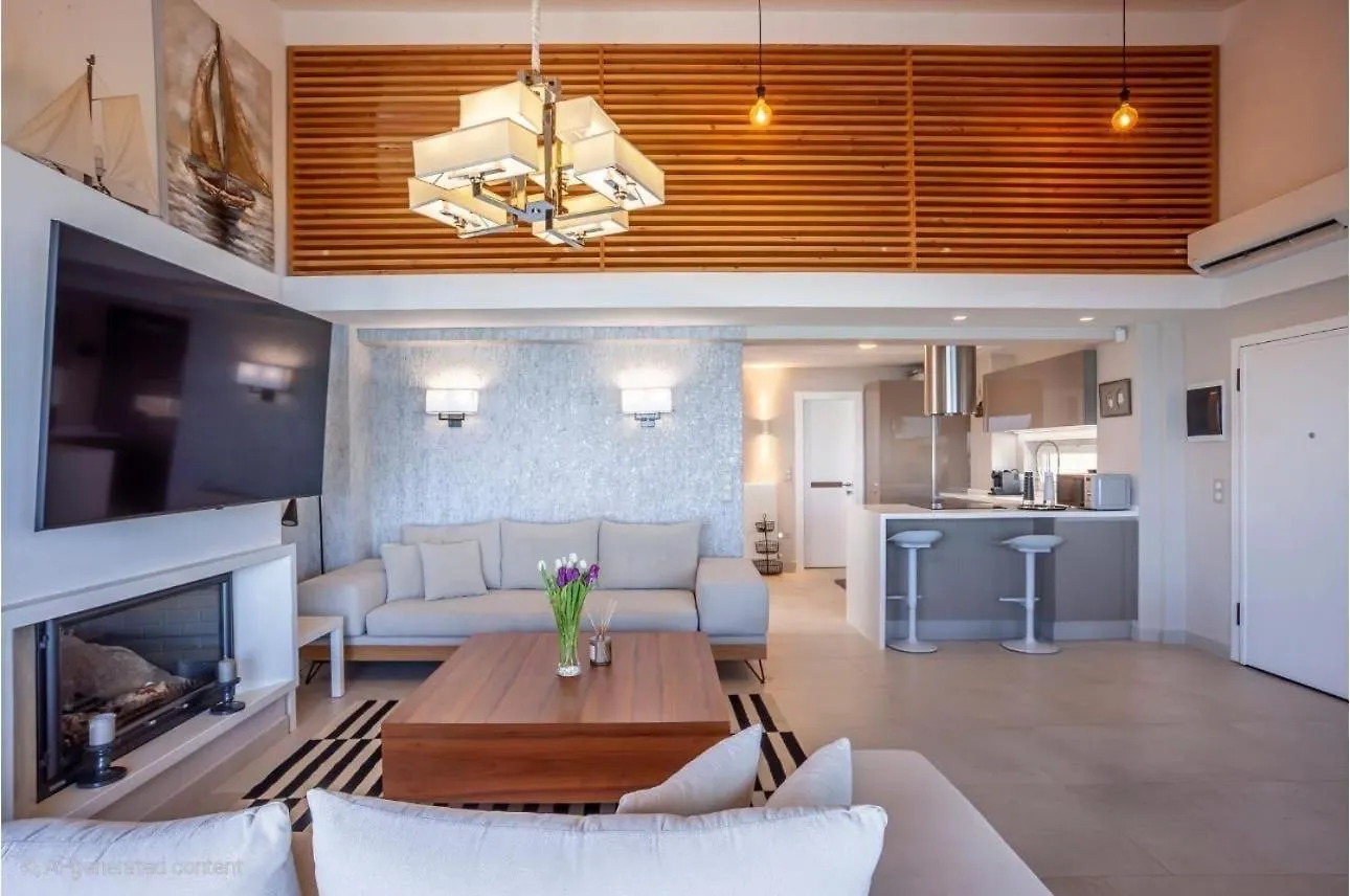 Seafront Luxury Villa Almyra, Chalkidiki Polychrono