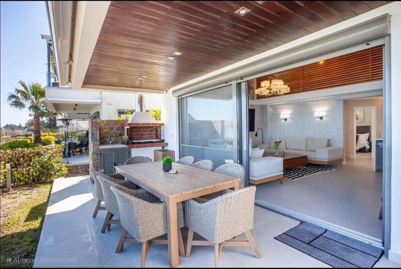 Seafront Luxury Villa Almyra, Chalkidiki Polychrono